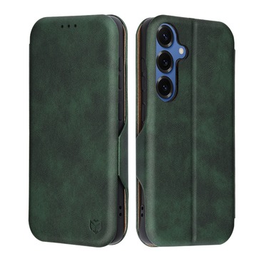 Nyitható tok Techsuit "Safe Wallet Plus" Samsung Galaxy S26 készülékekhez - zöld