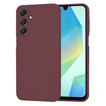 Techsuit SoftFlex szilikon tok Samsung Galaxy A16 4G / A16 5G készülékhez - sötétpiros