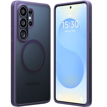 Prémium tok Torras "Guardian Magnetic" Samsung Galaxy S26 Ultra készülékekhez - dark purple