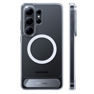 Prémium tok Torras "Pstand" Samsung Galaxy S26 Ultra készülékekhez - clear