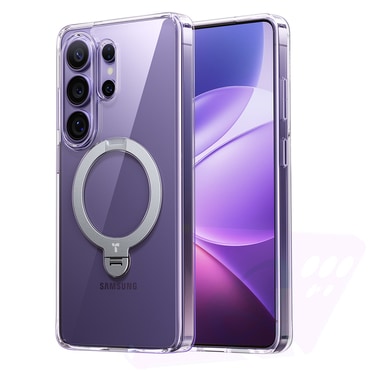 Prémium tok Torras "Ostand Spin" Samsung Galaxy S26 Ultra készülékekhez - clear