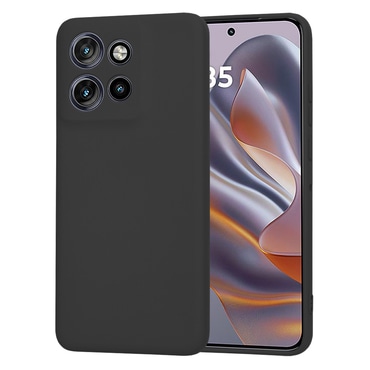 Techsuit SoftFlex szilikon tok Motorola Edge 50 Neo készülékhez - fekete