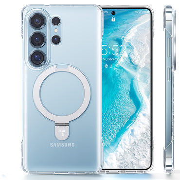 Prémium tok Torras "Ostand Slim" Samsung Galaxy S26 Ultra készülékekhez - clear