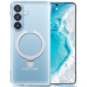 Prémium tok Torras "Ostand Slim" Samsung Galaxy S26 készülékekhez - clear