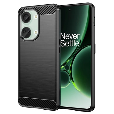 TPU gél tok "Brushed Carbon" OnePlus Nord 3 készülékekhez - fekete