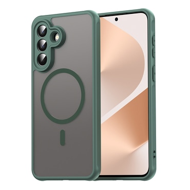 Hibrid tok "HaloFrost II MagSafe" Samsung Galaxy A57 készülékekhez - green