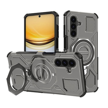 Hibrid tok "Carbon Shield Pro" Samsung Galaxy A57 készülékekhez - smoke black