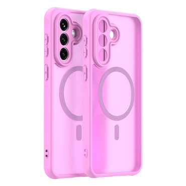 Hibrid tok "HaloFrost II MagSafe" Samsung Galaxy A37 készülékekhez - pink