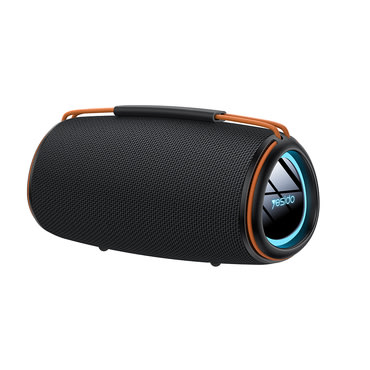 Yesido YSW38 Bluetooth hangszóró - 30W, Bluetooth 5.3, RGB, 2000mAh, USB-C - fekete