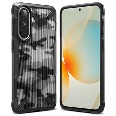Tok Ringke "Fusion X" Samsung Galaxy A57 készülékekhez - camo black
