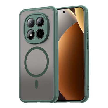 Hibrid tok "HaloFrost II MagSafe" Xiaomi Redmi Note 15 Pro Plus / Poco M8 Pro készülékekhez - green