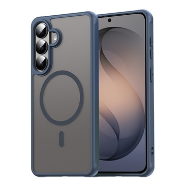 Hibrid tok "HaloFrost II MagSafe" Samsung Galaxy S26 készülékekhez - navy blue