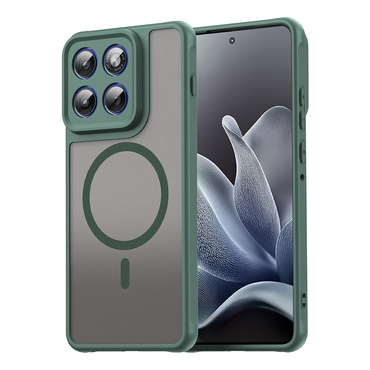 Hibrid tok "HaloFrost II MagSafe" Motorola Edge 70 készülékekhez - green