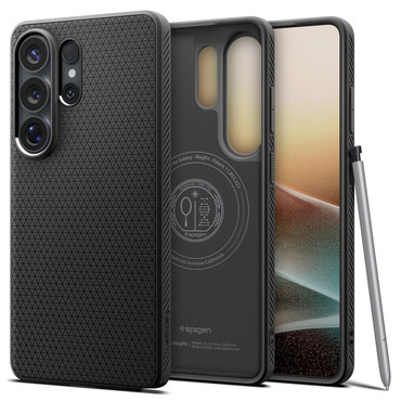 Tok Spigen "Liquid Air Magsafe" Samsung Galaxy S26 Ultra készülékekhez - matte black