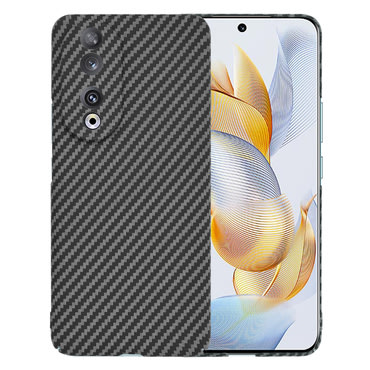 Kemény TPU tok Techsuit "Carbonite FiberShell" Honor 90 készülékekhez - black