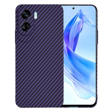 Kemény TPU tok Techsuit "Carbonite FiberShell" Honor 90 Lite készülékekhez - purple
