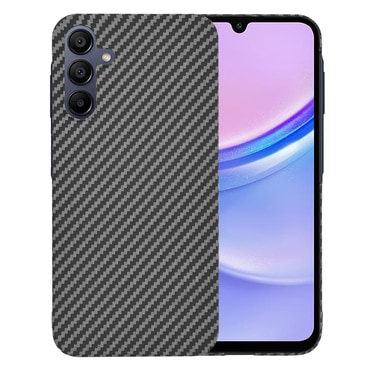 Kemény TPU tok Techsuit "Carbonite FiberShell" Samsung Galaxy A15 készülékekhez - black