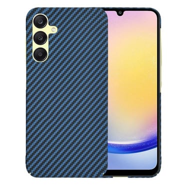 Kemény TPU tok Techsuit "Carbonite FiberShell" Samsung Galaxy A25 készülékekhez - cyan