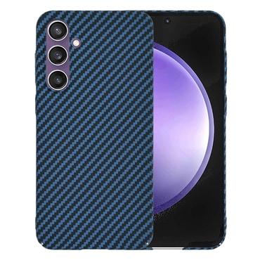 Kemény TPU tok Techsuit "Carbonite FiberShell" Samsung Galaxy S23 FE készülékekhez - cyan