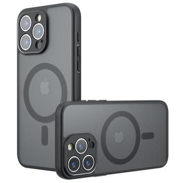 Hibrid tok "PureFrost MagSafe" iPhone 14 Pro készülékekhez - black