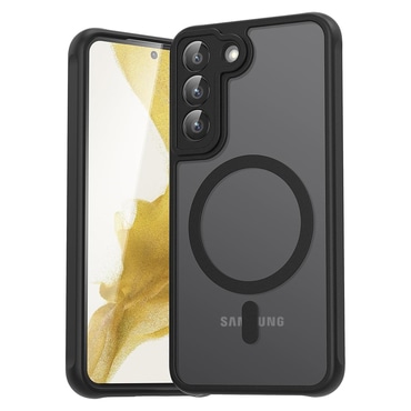 Hibrid tok "PureFrost MagSafe" Samsung Galaxy S22 készülékekhez - black