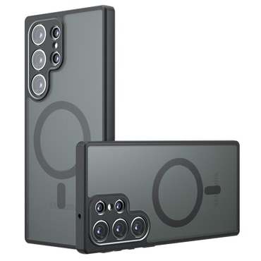 Hibrid tok "PureFrost MagSafe" Samsung Galaxy S22 Ultra készülékekhez - black