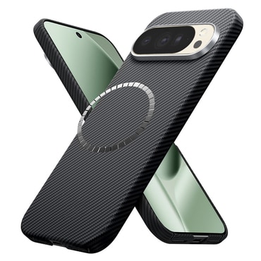 Prémium tok Techsuit Aramid Fiber MagSafe támogatással Google Pixel 10 Pro XL - black