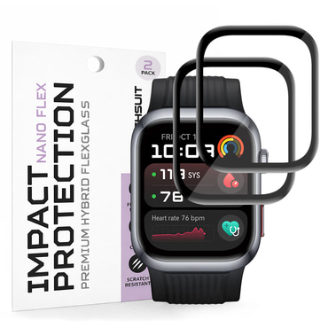 2-Pack Techsuit "Nano Flex" 3D Full Body kijelzővédő fólia Huawei Watch D2 modellhez