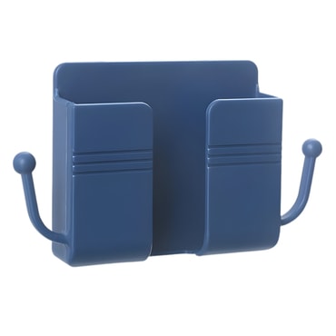 Öntapadós fali telefontartó praktikus töltőnyílással - blue