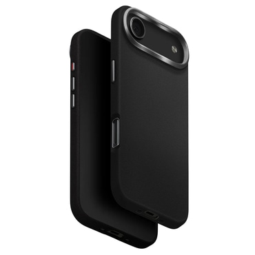 Prémium tok UNIQ "Lyden Leatherette Case™" műbőrből iPhone Air készülékhez - Black