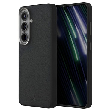 Prémium tok UNIQ "Lyden Leatherette Case™" műbőrből Samsung Galaxy S26 készülékhez - Black