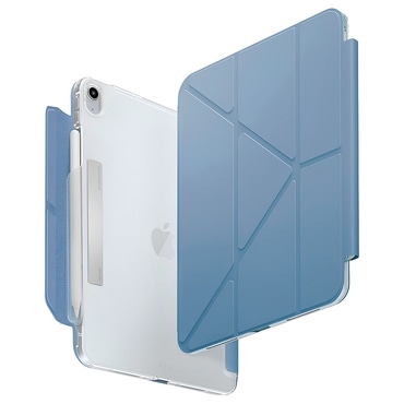 Prémium tok UNIQ "Camden Click™" iPad Air 4 2020 / iPad Air 5 2022 / iPad Air 11 2024 / iPad Air 11 2025 / iPad Air 11 2026 készülékhez - Stone Blue