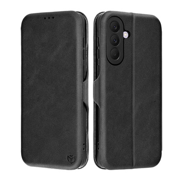 Nyitható tok Techsuit "Safe Wallet Plus" Samsung Galaxy A57 készülékekhez - fekete