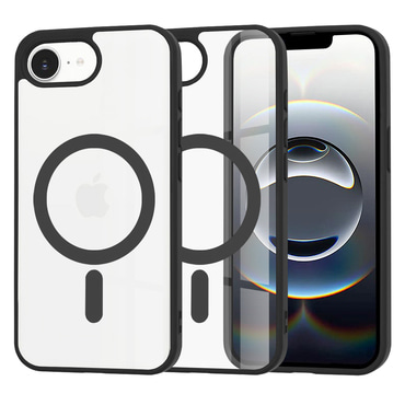 Hibrid tok Techsuit "MagSafe Pro" iPhone 16e / iPhone 17e készülékekhez - black