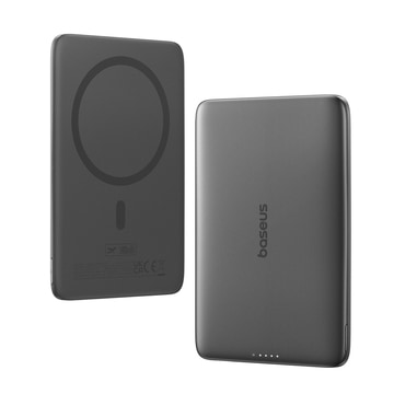 Baseus "PicoGo AM41" 5000mAh power bank MagSafe technológiával és LED kijelzővel - black