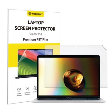 Képernyővédő üveg Techsuit "VisionProX" MacBook Air 13" (A1466/A1932/A2179/A2337) készülékhez - matt átlátszó