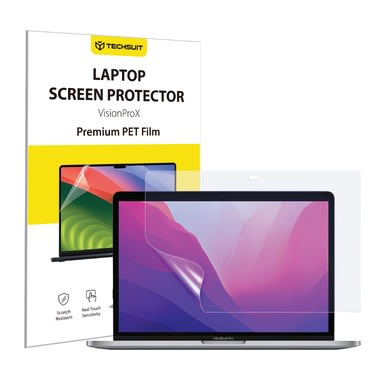Képernyővédő üveg Techsuit "VisionProX" MacBook Pro 13" (A1706/A1708/A1989/A2159/A2251/A2289/A2338) készülékhez - mat átlátszó