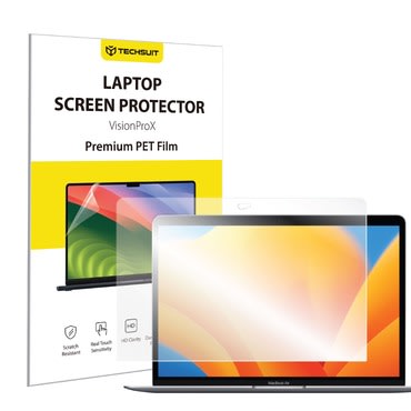 Képernyővédő üveg Techsuit "VisionProX" MacBook Air 13" (A1466/A1932/A2179/A2337) készülékhez - átlátszó