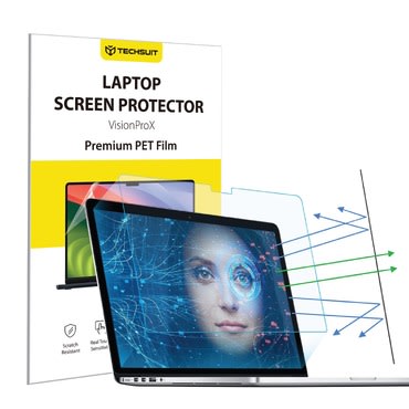 Képernyővédő üveg Techsuit "VisionProX" MacBook Air 13" (A3113) készülékhez - átlátszó