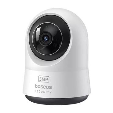 Okos biztonsági kamera Baseus "P1 Pro" 3K 5MP, Type-C, kétirányú beszélgetés, éjjellátó, digitális zoom - white