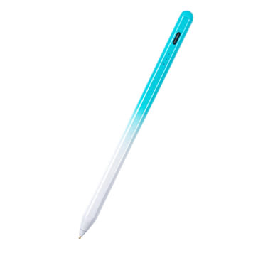 Stylus Techsuit "S3" - univerzális, USB-C gyors töltéssel - kék