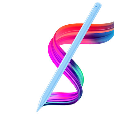 Stylus pisztoly Techsuit "AC10SH" Bluetooth, USB-C, 125mAh, Palm Rejection, cserélhető hegy - serenity kék