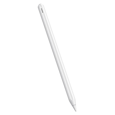 Stylus Baseus "Smooth Writing 2" - vezeték nélküli töltés, levehető hegy, 130mAh - white