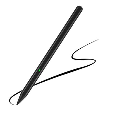 Stylus toll Techsuit "C581-C" Microsoft Surface készülékhez, USB-C, Palm Rejection, Tilt Sensitivity, 90mAh - fekete