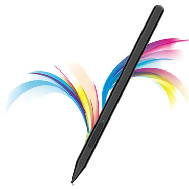 Stylus toll Techsuit "F97" - USB-C, Palm Rejection, 90mAh készülékhez - fekete