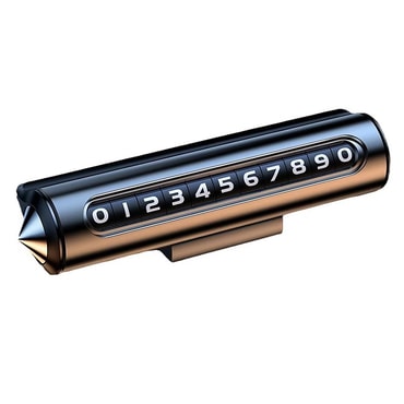 Szám tábla Techsuit "ResQTag SN3" ragasztóval - szürke