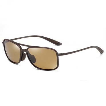 Napszemüveg Techsuit "MM99" polarizált, UV védelem - matte brown