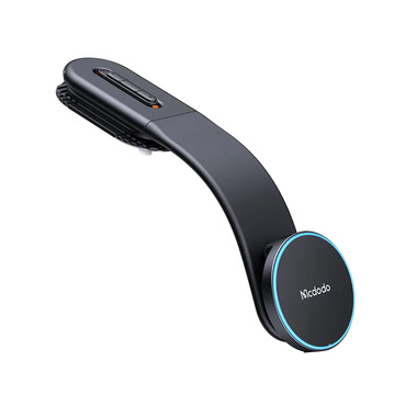 Mágneses autós tartó Mcdodo "CH-6290" vezeték nélküli töltéssel, 15W, állítható dizájn - black