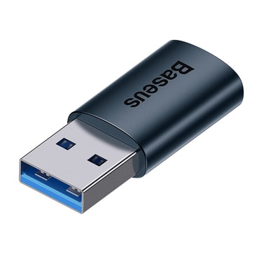 OTG adapter Baseus "Ingenuity Series" USB-A - USB-C USB 3.1, 10Gbps - kék
