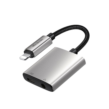 Audio kábel Mcdodo "Wales Series CA-5540" - 5V/2A, 12.5cm - gray